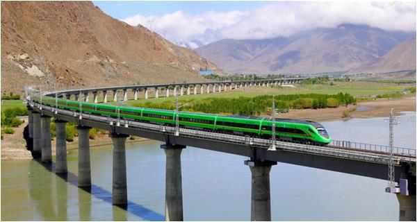 最美天路通車，鋼軌托起“復興號”開上了世界屋脊！