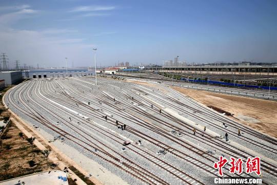 圖為俯瞰基地。　張遠 攝